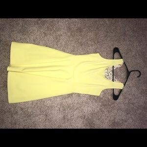 Gianni Bini Yellow Dress XS